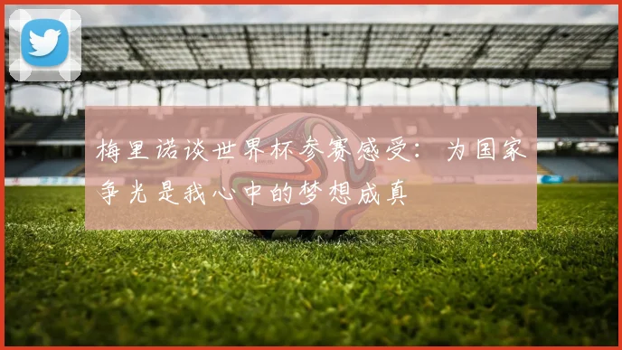梅里诺谈世界杯参赛感受：为国家争光是我心中的梦想成真